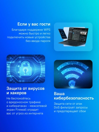 Роутер беспроводной Cudy WR1300 AC1200 10/100/1000BASE-TX белый