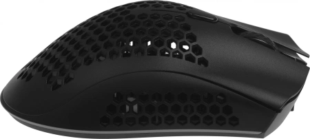 Мышь Defender Warlock GM-709L черный оптическая 2400dpi беспров. USB 7but (52709)