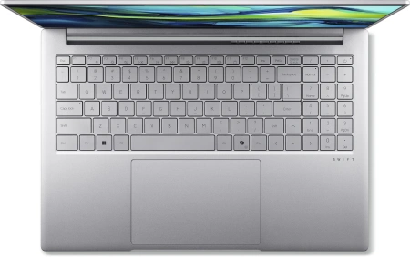 Ноутбук Acer SFL16-51M-785G Core Ultra 7 155U 16Gb SSD1Tb Intel Graphics 16" IPS WUXGA (1920x1200) без ОС silver WiFi BT Cam 4810mAh (NX.D3VCD.002)
