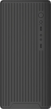 Корпус Accord ACC-M258-02B черный без БП mATX 1x80mm 2xUSB2.0 audio