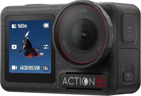 Экшн-камера Dji Osmo Action 5 Pro Adventure Combo 1xCMOS 12Mpix черный/черный