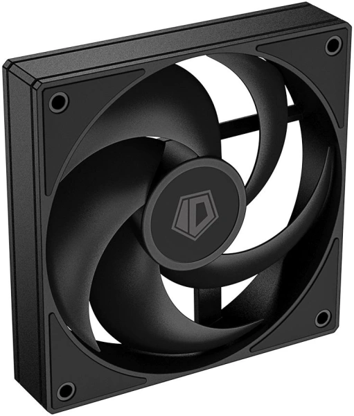 Вентилятор для корпуса ID-Cooling AS-140-K 140х140x25 черный 4-pin 30дБ Ret