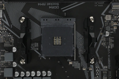 Материнская плата Gigabyte A520M K V2 Soc-AM4 AMD A520 2xDDR4 mATX AC`97 8ch(7.1) GbLAN RAID+VGA+HDMI