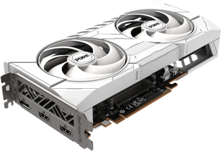 Видеокарта Sapphire PCI-E 5.0 11350-02-20G PURE AMD RADEON RX 9060 XT GAMING OC 16GB DUAL AMD Radeon RX 9060XT 16Gb 128bit GDDR6 2700/20000 HDMIx2 DPx1 HDCP Ret