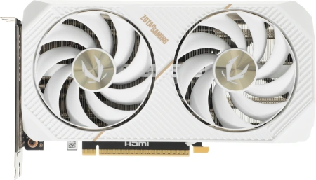 Видеокарта Zotac PCI-E 5.0 RTX 5060TI 16GB TWIN EDGE OC WHITE ED NVIDIA GeForce RTX 5060TI 16Gb 128bit GDDR7 2602/28000 HDMIx1 DPx3 HDCP Ret