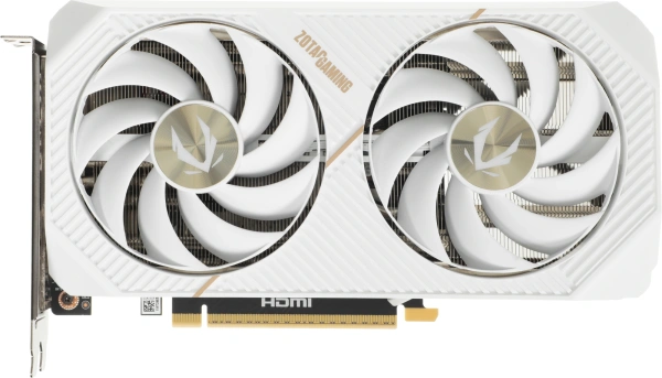 Видеокарта Zotac PCI-E 5.0 RTX 5060TI 16GB TWIN EDGE OC WHITE ED NVIDIA GeForce RTX 5060TI 16Gb 128bit GDDR7 2602/28000 HDMIx1 DPx3 HDCP Ret