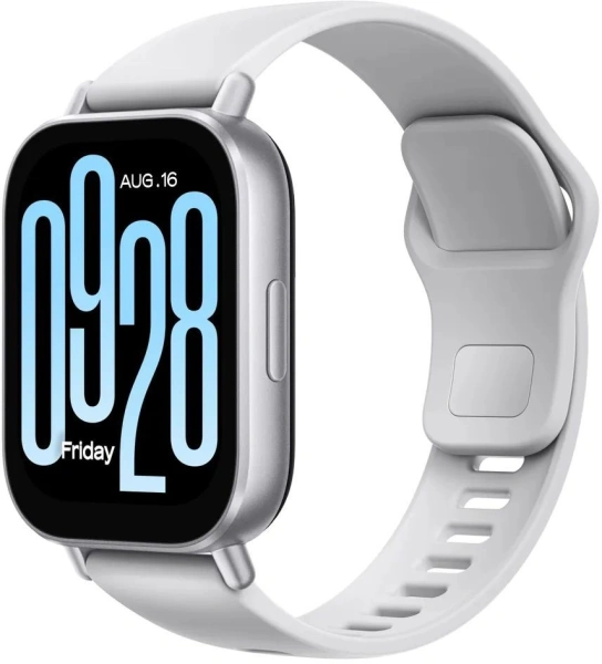 Смарт-часы Xiaomi Redmi Watch 5 Active 2" LCD корп.серебристый рем.серебристый разм.брасл.:135-205мм (BHR8790GL)