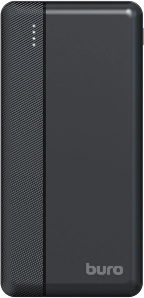 Мобильный аккумулятор Buro BP10A 10000mAh 10W 2A 2xUSB-A/USB-C черный (BP10A10PBK)