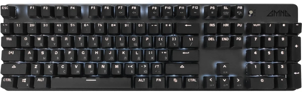 Клавиатура GMNG GG-KB785XW механическая черный/серый USB беспроводная BT/Radio Multimedia for gamer Touch LED (подставка для запястий) (1901105)