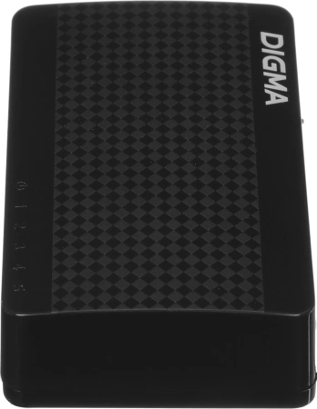 Коммутатор Digma DSW-105GE DSW-105GEV2 (L2) 5x1Гбит/с неуправляемый