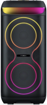 Минисистема Hyundai H-MC1237 черный 40Вт FM USB BT micro SD