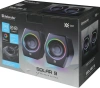 Колонки Defender Solar 9 2.0 черный 10Вт BT