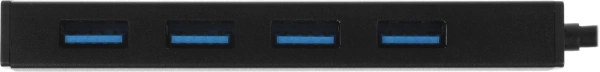 Разветвитель USB 3.0 Buro BU-HUB4-0.5-U3.0 4порт. черный