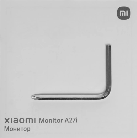Монитор Xiaomi 27" Monitor A27i черный IPS LED 16:9 HDMI матовая 250cd 178гр/178гр 1920x1080 100Hz DP FHD 3.6кг