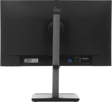 Моноблок IRU Tactio 24ID 24.5" Full HD i5 12450H (2) 16Gb SSD512Gb UHDG Windows 11 Pro 64 GbitEth WiFi BT 120W Cam черный 1920x1080