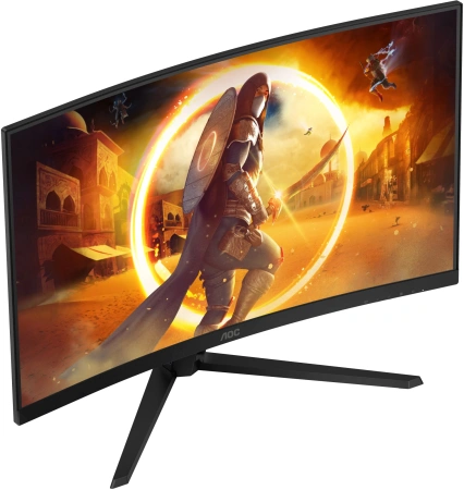 Монитор AOC 31.5" Gaming CQ32G4VE черный VA LED 16:9 HDMI матовая 300cd 178гр/178гр 2560x1440 180Hz DP Quad HD 2K (1440p) 7.31кг