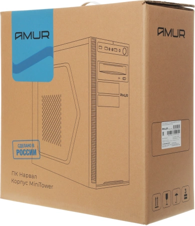 ПК Amur Нарвал B7I21 MT i5 12400 (2.5) 16Gb SSD512Gb UHDG 730 FreeDOS 2.5xGbitEth+1xGbitEth 500W мышь клавиатура черный (RUS) (2149657)