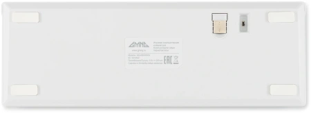 Клавиатура GMNG GG-KB505XW механическая белый USB беспроводная BT/Radio for gamer LED (1910522)