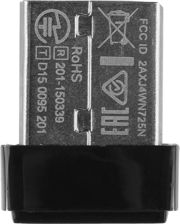 Сетевой адаптер Wi-Fi TP-Link TL-WN725N N150 USB 2.0 (ант.внутр.) 1ант.