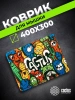 Коврик для мыши Cactus Colorful Cacti 400x300x3мм (CS-MP-PRO07XL)