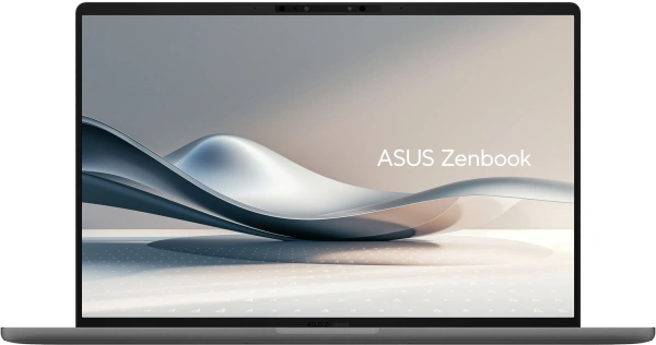 Ноутбук Asus Zenbook 14 UX3407RA-QD038W Snapdragon X Elite X1E-78-100 32Gb SSD1Tb Qualcomm Adreno 14" OLED WUXGA (1920x1200) Windows 11 Home grey WiFi BT Cam Bag (90NB16G2-M00360)