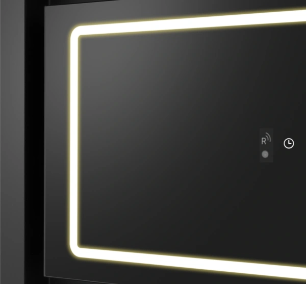 Вытяжка встраиваемая Weissgauff Quadra 600 Touch черный управление: сенсорное (1 мотор)