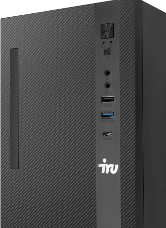 ПК IRU 310SC MT i3 12100 (3.3) 8Gb SSD256Gb UHDG 730 Windows 11 Pro GbitEth 200W черный (1969049)