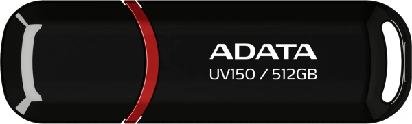 Флеш Диск A-Data 512GB AUV150 AUV150-512G-RBK USB3.0 черный