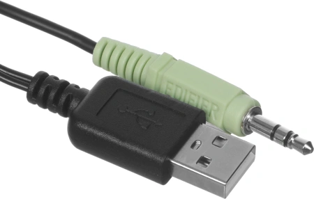 Колонки Edifier M1250 2.0 черный 1.2Вт