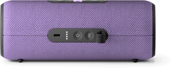 Умная колонка Yandex Стрит Алиса фиолетовый 30W 2.0 BT/Wi-Fi 10м 3300mAh (YNDX-00030VIO)