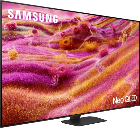 Телевизор QLED Samsung 55" QE55QN90FAUXRU Q серебристый 4K Ultra HD 120Hz DVB-T2 DVB-C DVB-S2 USB WiFi Smart TV