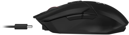 Мышь A4Tech Bloody R36 Ultra черный оптическая 12000dpi беспров. USB 7but