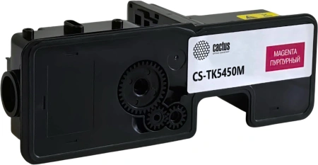 Картридж лазерный Cactus CS-TK5450M пурпурный (3200стр.) для Kyocera ECOSYS PA2600cx/ PA2600cwx/MA2600cfx/ MA2600cwfx с чипом