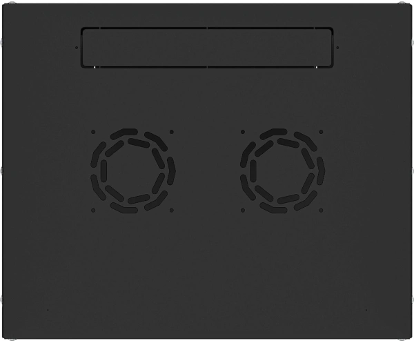 Шкаф коммутационный NTSS Lime (NTSS-WL9U5545GS-BL) настенный 9U 550x450мм пер.дв.стекл несъемн.бок.пан. 30кг черный 370мм 12кг 110град. 500мм IP20 сталь