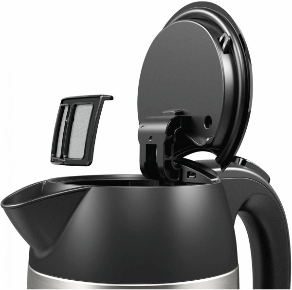 Чайник электрический Bosch TWK3P 1.7л. 2400Вт нержавеющая сталь корпус: нерж.сталь/пластик (TWK3P420)