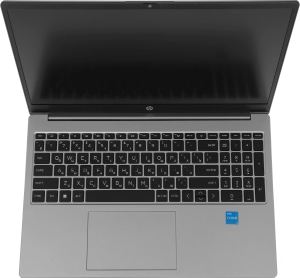 Ноутбук HP 250 G10 Core i5 1335U 16Gb SSD512Gb Intel Iris Xe graphics 15.6" IPS FHD (1920x1080) FreeDOS dk.silver WiFi BT Cam (AK9X1AT)