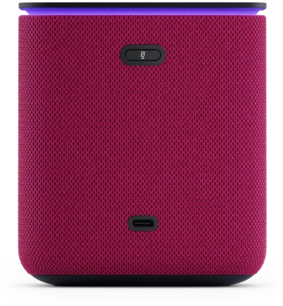 Умная колонка Yandex Станция Миди Алиса малиновый 24W 1.0 BT/Wi-Fi 10м (YNDX-00054PNK)