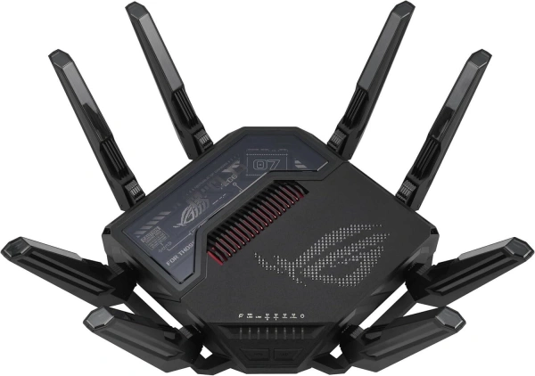 Роутер беспроводной Asus GT-BE98 BE25000 100/1000/2500/10000BASE-T черный