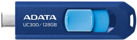 Флеш Диск A-Data 128GB Type-C UC300 ACHO-UC300-128G-RNB/BU USB3.2 синий/голубой