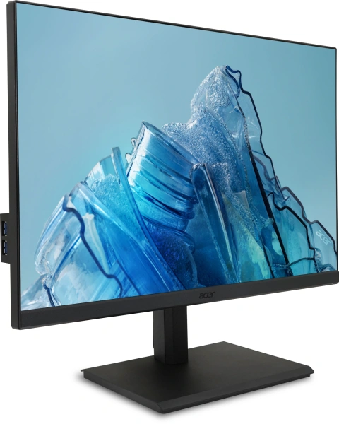 Монитор Acer 21.5" B227QE3bmiprzx черный IPS LED 4ms 16:9 HDMI M/M матовая HAS Piv 1000:1 250cd 178гр/178гр 1920x1080 100Hz VGA DP FHD USB