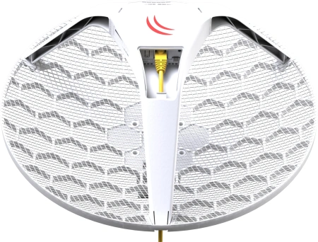 Точка доступа MikroTik LHG 5 (RBLHG5KIT) N300 10/100BASE-TX белый (упак.:3шт)