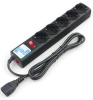 Сетевой фильтр Powercube SPG5-B3 3м (5 розеток) черный (коробка)