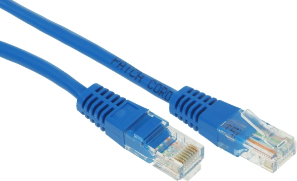 Патч-корд Premier ANP511_1M_B UTP 4 пары cat.5E CCA molded 1м синий outdoor RJ-45 (m)-RJ-45 (m)