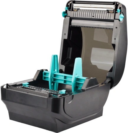 Термопринтер G&G GG-D410 203dpi 152мм/с/USB для печ.накл. черный
