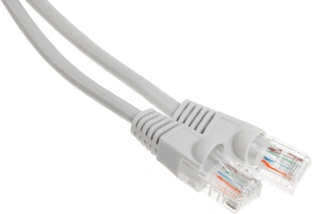Патч-корд Buro UTP-5E-3M-G UTP 4 пары cat.5E CCA molded 3м серый RJ-45 (m)-RJ-45 (m)