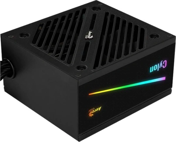 Блок питания Aerocool ATX 700W CYLON 700 80+ (20+4pin) APFC 120mm fan color 5xSATA RTL
