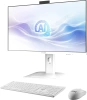 Моноблок MSI Modern AM273QP AI 1UM-094XRU 27" WQHD Core Ultra 7 155H (1.4) 32Gb SSD1Tb Graphics CR без ОС 2.5xGbitEth WiFi BT 150W клавиатура мышь Cam белый 2560x1440