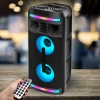 Мидисистема Ginzzu GM-208 черный 50Вт FM USB BT micro SD