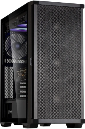 Корпус Zalman Z10 черный без БП ATX 10x120mm 2x140mm 2xUSB3.0 audio bott PSU