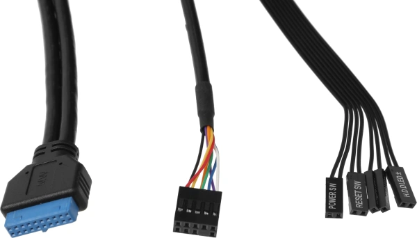 Корпус Accord Q03B черный без БП mATX 2xUSB3.0 audio